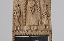 Kapliczka, Józef Sobota, 1973-1976, drewno niepolichromowane